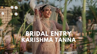 KINNA SONA  BRIDAL ENTRY SONG  KARISHMA TANNA BRIDAL ENTRY  EPIC STORIES [upl. by Mirna421]