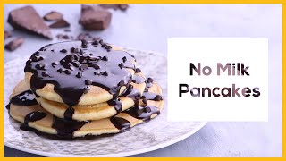 How to Make Pancakes Without Milk  Fustanycom [upl. by Winters954]