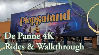 PLOPSALAND De Panne Rides amp Walkthrough 2023 [upl. by Salomie]