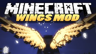 Minecraft Mods  WINGS Angel Devil Butterfly  Mod Showcase [upl. by Rinum888]