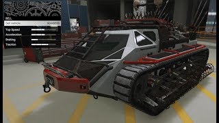 GTA 5  Arena War DLC Vehicle Customization  Apocalypse Scarab Tank and Review [upl. by Filahk]