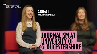 Discover Journalism at University of Gloucestershire  UniOfGlos [upl. by Hammock631]