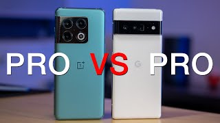 OnePlus 10 Pro VS Google Pixel 6 Pro Ready To Be SHOCKED [upl. by Merv]