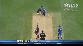 HD Sachins Blasters vs Warnes Warriors  Cricket All Stars 2015 Game1  Full Highlights [upl. by Salena]