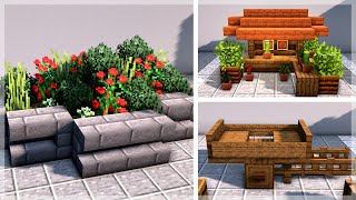 Minecraft 30 Village Decoration Build Ideas and Hacks [upl. by Wilson]