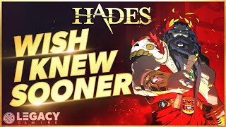 Hades  Wish I Knew Sooner  Tips Tricks and Game Knowledge For New Players [upl. by Sancha]