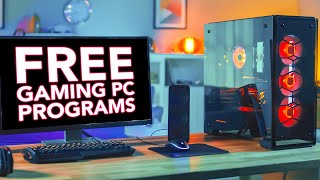 25 FREE PC Programs Every Gamer Should Have 2021 [upl. by Nnaerb972]