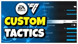 BEST EAFC 24 Custom Tactics ft 4213 442 4222 amp 424 [upl. by Enimzaj603]