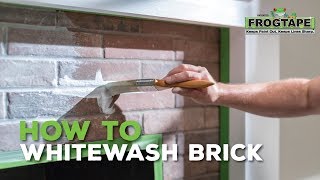 How to Whitewash Brick [upl. by Davidde]