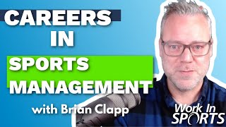 Careers in Sports Management 6 Steps to Get You There [upl. by Wes]