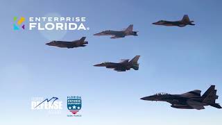 Florida’s Military Advantages Eglin Air Force Base [upl. by Enilorak636]