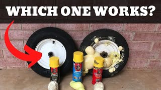 Spray Foam Tires  Does FOAM Actually WORK Part 1 [upl. by Aihtennek]