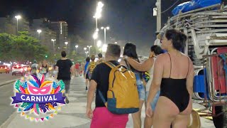 🇧🇷 RIO DE JANEIRO COPACABANA Night Walk Brazil  2022 [upl. by Eyanaj]