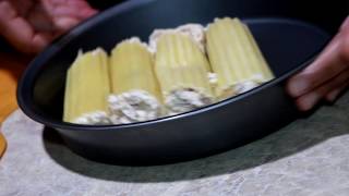 Chef Ritas Alfredo Crab Stuffed Manicotti [upl. by Arlen]