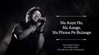 Papon  Jiyein Kyun  MTV unplugged  English Translation  Lyrics [upl. by Enitnemelc]