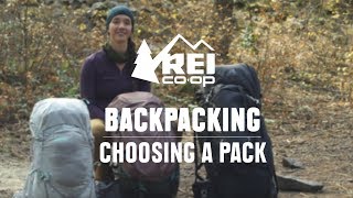 How to Choose Backpacking Packs  REI [upl. by Annej697]