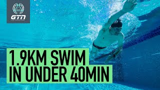 How To Break 40 Minutes For A 703 Ironman Swim  GTN Training Tips [upl. by Ettenyl]