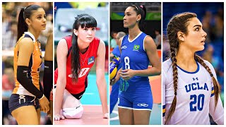 TOP 10 Most Beautiful Volleyball Players 2018 HD [upl. by Nrevel]