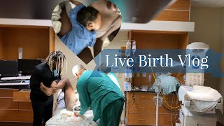 RAW NO EPIDURAL LABOR DELIVERY LIVE BIRTH VLOG  29 HOURS OF LABOR amp WHAT ACTUALLY HAPPENS  BABY 4 [upl. by Cirillo]