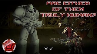 Unsubtle Allegory Starring the Adeptus Astartes and Underhive Scum Reaction [upl. by Nitnerb]