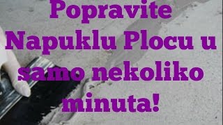 Kako Izolovati Napuklu Betonsku Plocu Izolacija Betonske Ploce [upl. by Rephotsirhc]