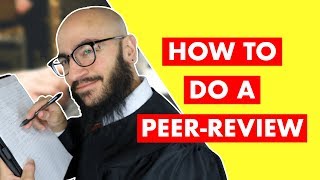 How to PeerReview Like a Pro StepbyStep Guide [upl. by Zizaludba]