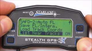 GPS Laptimer Stealth GPS 3X LITE httpwwwstarlaneshopde [upl. by Aicenad]