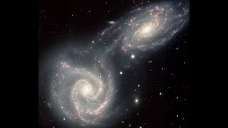 Milky Way and Andromeda Collision  Time Lapse [upl. by Baptist]