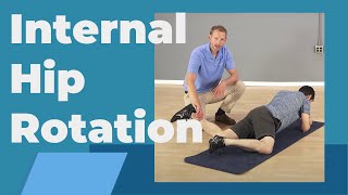 Internal Hip Rotation Exercises [upl. by Arriek]