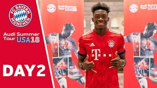 Alphonso Davies signs contract until 2023 with FC Bayern  USA  Day 2 [upl. by Ainej]