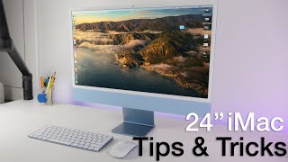 How to use 24quot iMac M1  TipsTricks [upl. by Alleber]