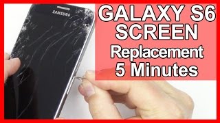 How To Replace Galaxy S6 Screen Replacement in 5 Minutes [upl. by Alfonse766]