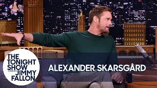 Alexander Skarsgård Teaches Jimmy the Swedish Midsummer Dance [upl. by Dyke]