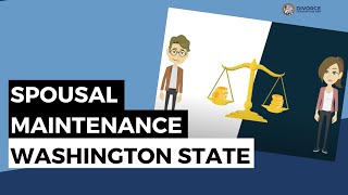 Spousal Maintenance in Washington State [upl. by Jempty379]