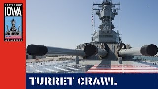 Turret Crawl on Navy Battleship [upl. by Marlee485]