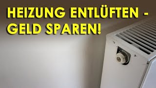 Heizung entlüften ohne Schlüssel [upl. by Ynnelg]