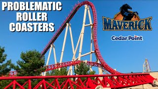 Problematic Roller Coasters  Maverick Review amp Analysis  Cedar Point [upl. by Elburt]