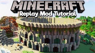 How To Install the Replay Mod ▫ Minecraft Replay Mod Tutorial Part 1 [upl. by Almira]