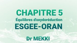 4  CHAPITRE 5  RÉALISATION PRATIQUE DUNE RÉACTION DOXYDORÉDUCTION [upl. by Torres]