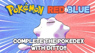 How to Catch ANY Pokemon Ditto Glitch  Pokemon Red amp Blue PrePlaythrough 8 [upl. by Lea]