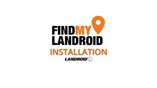 FIND MY LANDROID L Installation [upl. by Mathi]