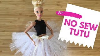 DIY How to Make A No Sew Tutu [upl. by Adao262]