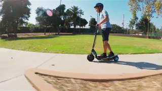 Razor Power Core E100 Electric Scooter Ride Video [upl. by Danielson]