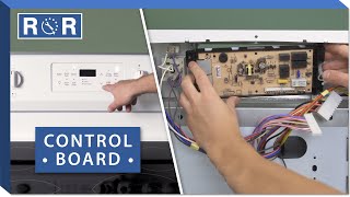 Oven Control Board  Repair amp Replace [upl. by Ataliah]