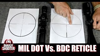 Mil Dot Vs BDC Reticle Which One Is For You [upl. by Kleiman]