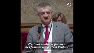 Assemblée nationale Une députée «choquée» par des «remarques genrées» de Jean Lassalle [upl. by Karrah902]