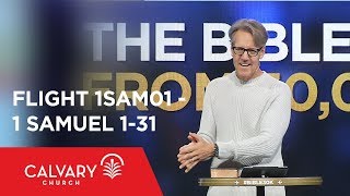 1 Samuel 131  The Bible from 30000 Feet  Skip Heitzig  Flight 1SAM01 [upl. by Maidy]