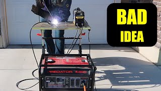 How to Run a Welder Using a Generator [upl. by Carita]