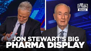 Bill OReilly on Jon Stewarts Big Pharma Display [upl. by Samaria]