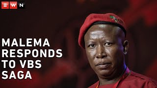 Malema maintains his innocence in the VBS saga [upl. by Ivets]